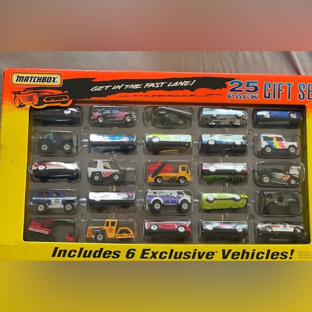Vintage collection of the cool 90’s Matchbox cars. Offers welcome..